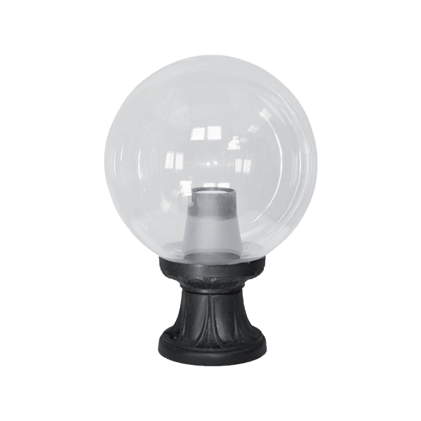 BL-824 GLOBE 250 ΕΠΙΔΑΠΕΔΙΟ ΦΩΤΙΣΤΙΚΟ ΚΗΠΟΥ 1XE27 IP55 700mm ΜΑΥΡΟ - Image 1