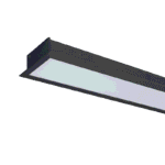 LED ΠΡΟΦΙΛ ΧΩΝΕΥΤΟ S48 20W 4000K 1000MM ΜΑΥΡΟ - Image 2