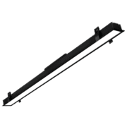 ELMARK LED ΠΡΟΦΙΛ ΧΩΝΕΥΤΗΣ ΤΟΠΟΘΕΤΗΣΗΣ 1500mm 50W 4000K ΜΑΥΡΟ