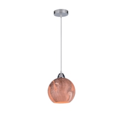 MARBLE-1A ΚΡΕΜΑΣΤΟ ΦΩΤΙΣΤΙΚΟ 1XE27 ΚΑΦΕ D200mm