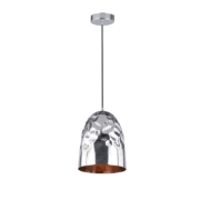 HAMMER-1D ΚΡΕΜΑΣΤΟ ΦΩΤΙΣΤΙΚΟ 1XE27 ΧΡΩΜΙΟ D190mm