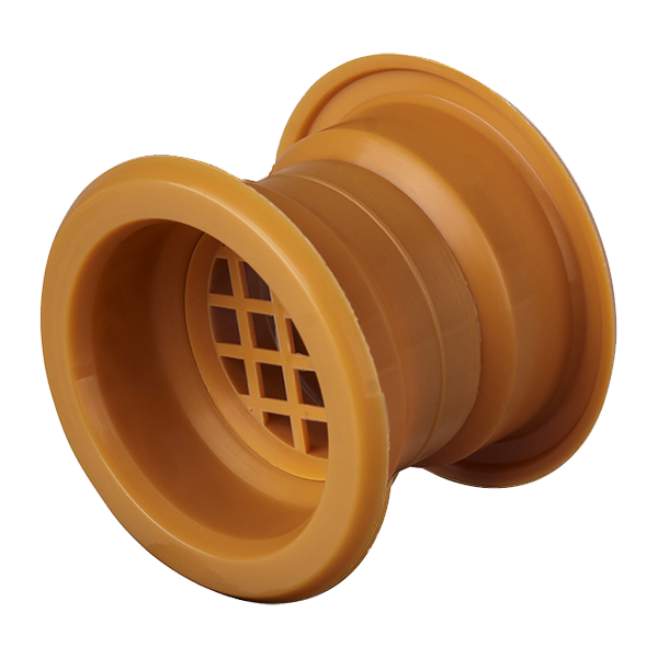 DB EL02-117 DOOR SLAVE D35-40MM, 6PCS DARK BEIGE - Image 1