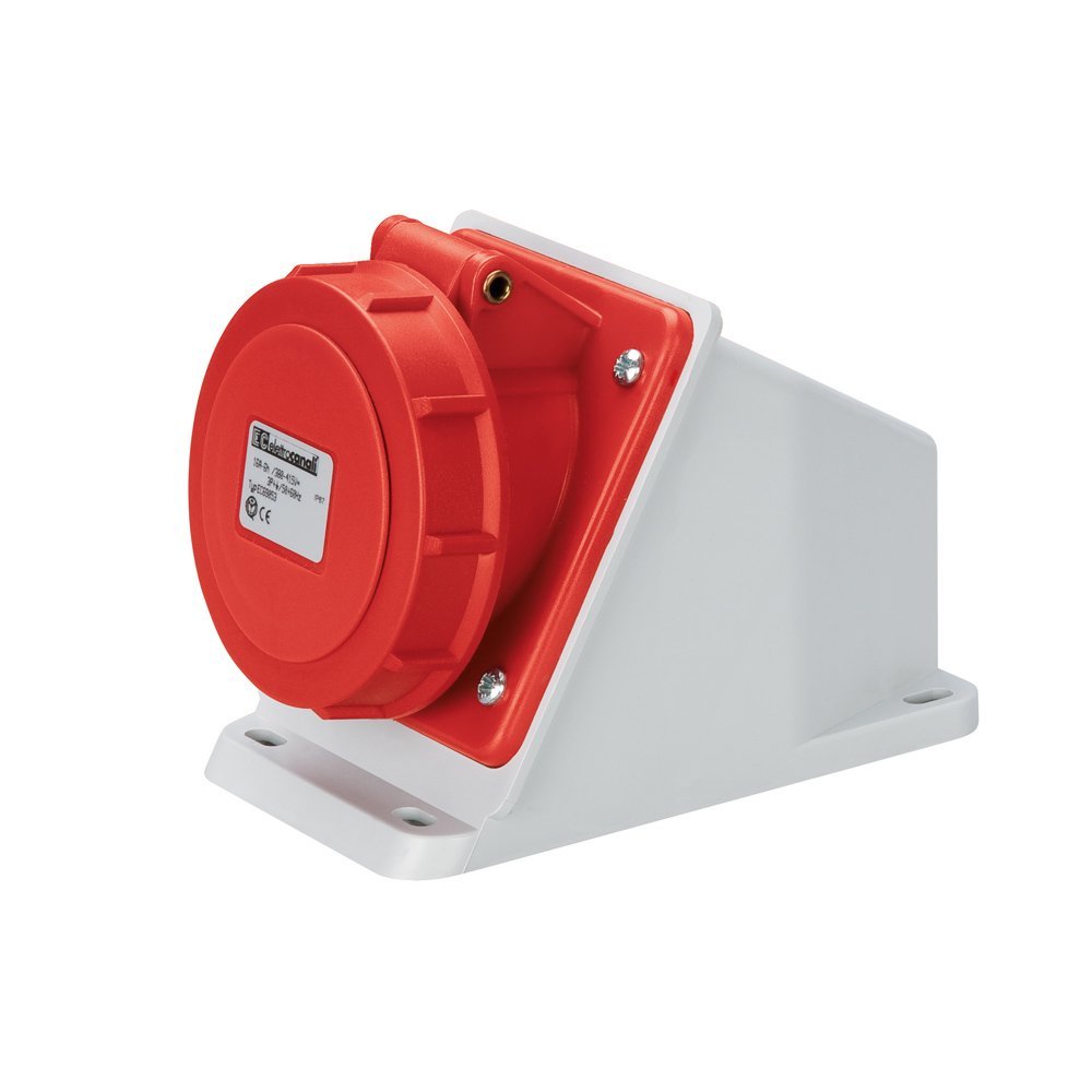 EC690571-2 EC690 FIXED SOCKET 32A IP67 3P+E 380-415V - Image 1