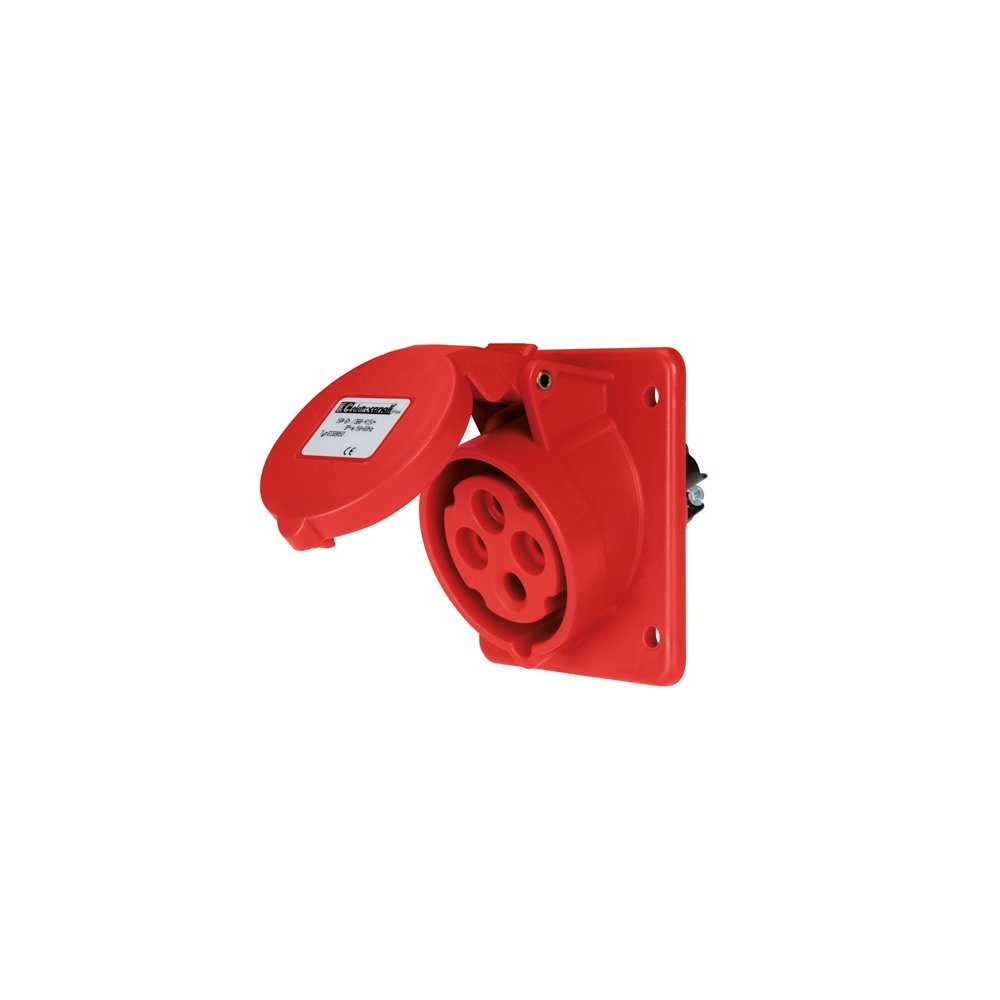 EC69060-2 EC690 FLUSH MOUNT. SOCKET 32A IP44 3P+E 380-415V - Image 1