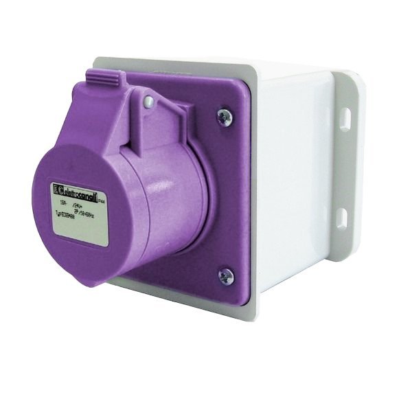 EC694011D-2 EC690 SURFACE MOUNT. SOCKET 16A IP44 3P 24V AC - Image 1