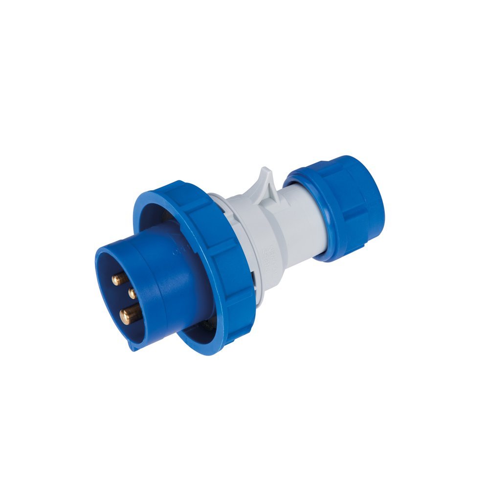 EC69671-2 EC690 STRAIGHT PLUG 125A IP67 1P+N+E 220-240V - Image 1