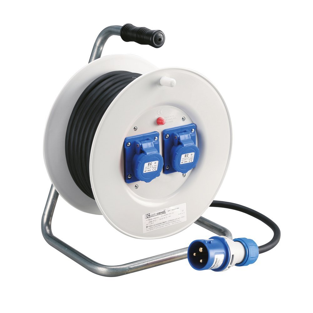 EC6992021-2 EC699 CABLE REEL 2Х1P+N+E H05VV-F 3x1.5mm 30M IP44 - Image 1