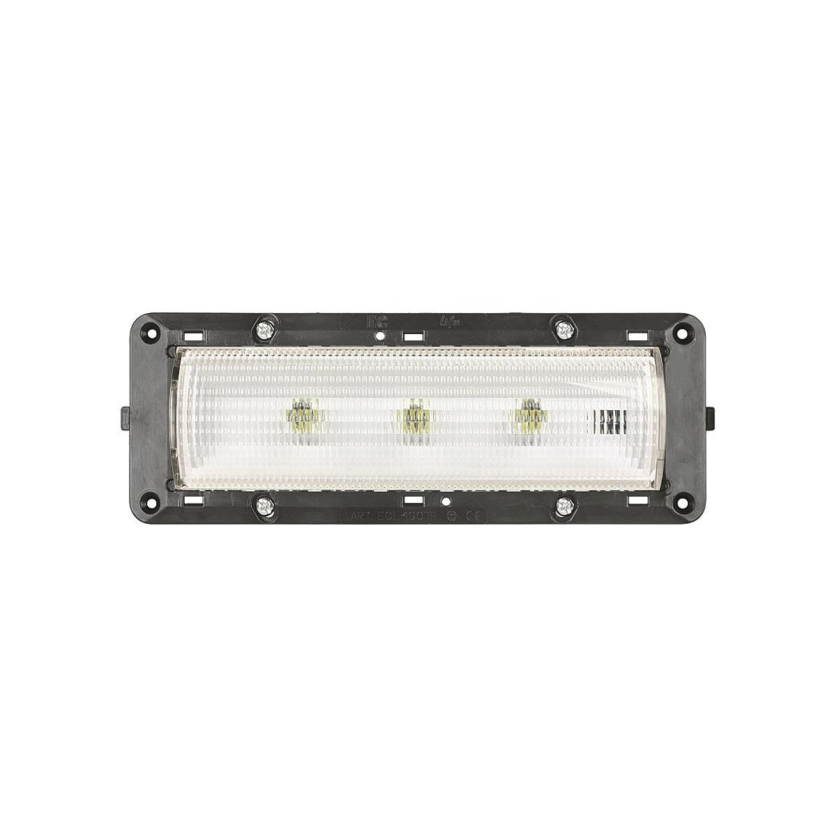 ECL4069LS Φωτιστικό Ασφαλείας LED Εντοιχιζόμενο 7 Modules Λευκό 2W 230V (ECL4069LS) - Image 1