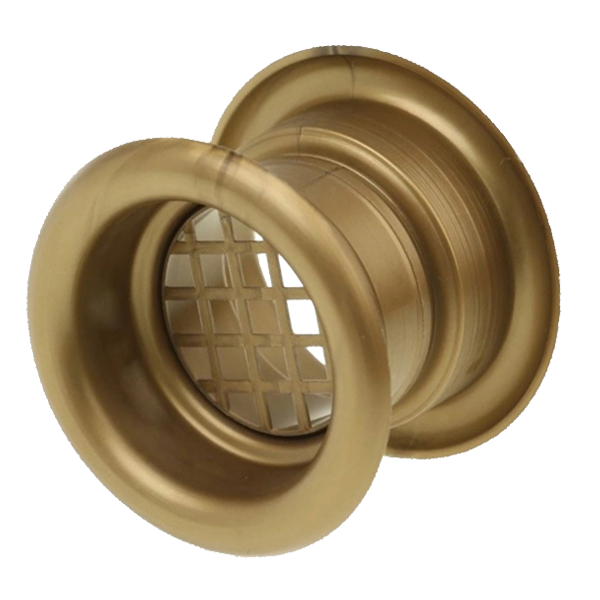 G-1 EL02-118 DOOR SLAVE D35-40MM, 6PCS GOLD - Image 1