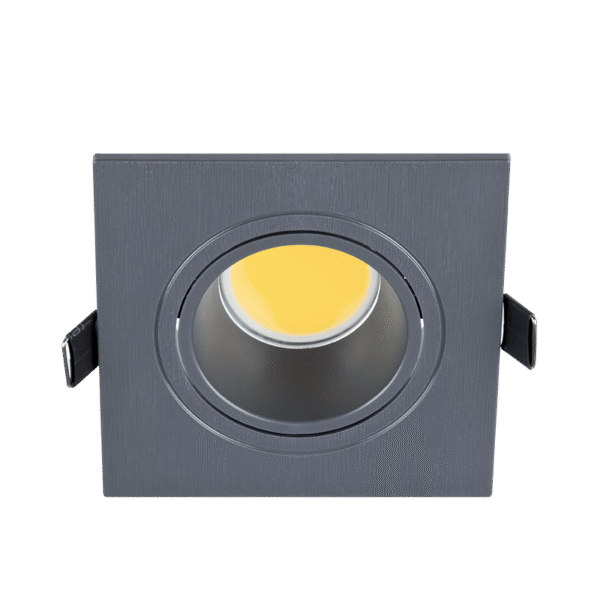 LED ΣΠΟΤ ΠΛΑΣΤΙΚΟ ΤΕΤΡΑΓΩΝΟ COB 7W 2700-3000K ΓΡΑΦΙΤΗΣ - Image 2
