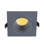 LED ΣΠΟΤ ΠΛΑΣΤΙΚΟ ΤΕΤΡΑΓΩΝΟ COB 7W 2700-3000K ΓΡΑΦΙΤΗΣ