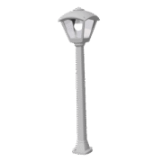 DARIO 250 LED GARDEN FIXTURE 8.5W CCT IP55 GREY
