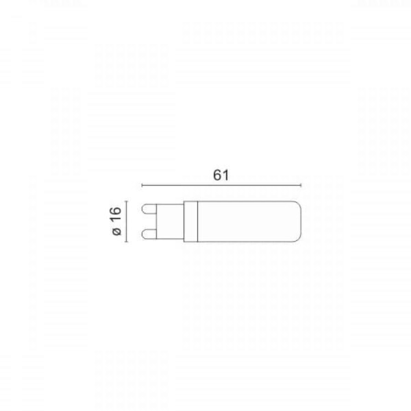 ΛΑΜΠΤΗΡΑΣ LED G9 6.5W 230V DIMMABLE - Image 2