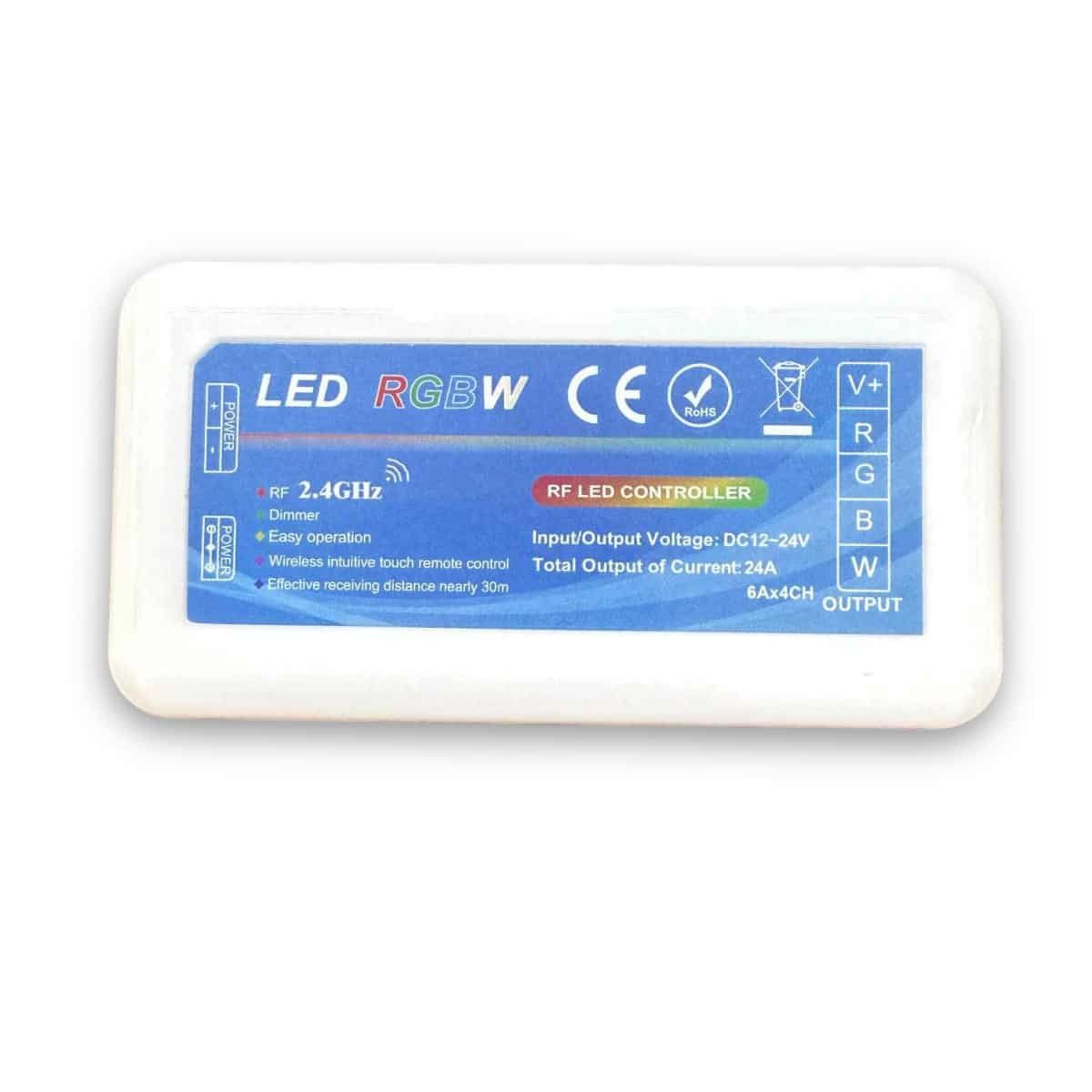 LED-RGBW-Δέκτης-RGBW-2.4-1 101541 LED RGBW Δέκτης RGBW 2.4 GHz 12–24 VDC - Image 1
