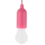ΦΟΡΗΤΗ ΛΑΜΠΑ ΜΕ ΜΠΑΤΑΡΙΑ E-6621 1W PINK