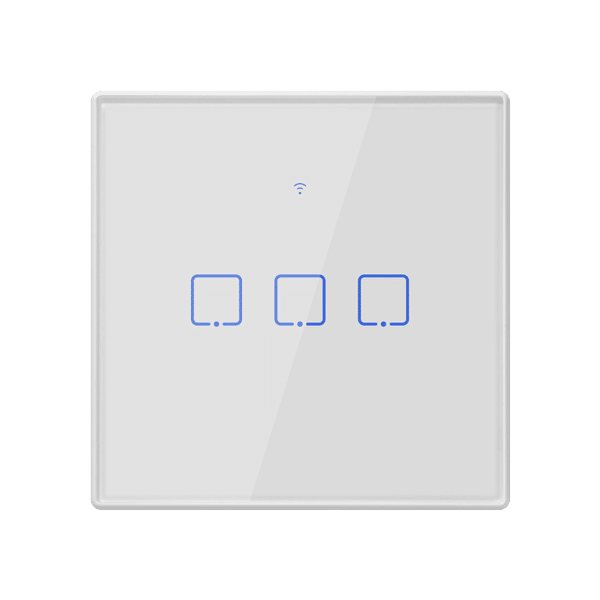 T2EU3C TX2-195017 WI-FI SMART ΔΙΑΚΟΠΤΗΣ ΛΕΥΚΟΣ, ΤΡΙΠΛΟΣ EU TYPE - Image 1