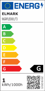 GRF001/T3 LED SMD 1W 4000K IP65 ΓΚΡΙ - Image 2