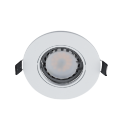 LED ΣΠΟΤ ΠΛΑΣΤΙΚΟ ΣΤΡΟΓΓΥΛΟ PAR 16 5.5W 4000-4300K ΛΕΥΚΟ
