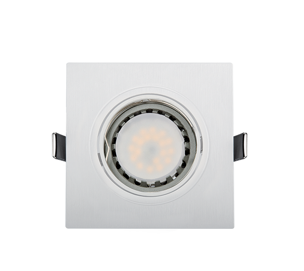 W-29 LED ΣΠΟΤ ΠΛΑΣΤΙΚΟ ΤΕΤΡΑΓΩΝΟ PAR 16 5.5W 4000-4300K ΛΕΥΚΟ - Image 1