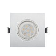 LED ΣΠΟΤ ΠΛΑΣΤΙΚΟ ΤΕΤΡΑΓΩΝΟ HIGH POWER 6W 2700-3000K ΛΕΥΚΟ