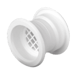 EL02-114 DOOR SLAVE D35-40MM, 6PCS WHITE - Image 3