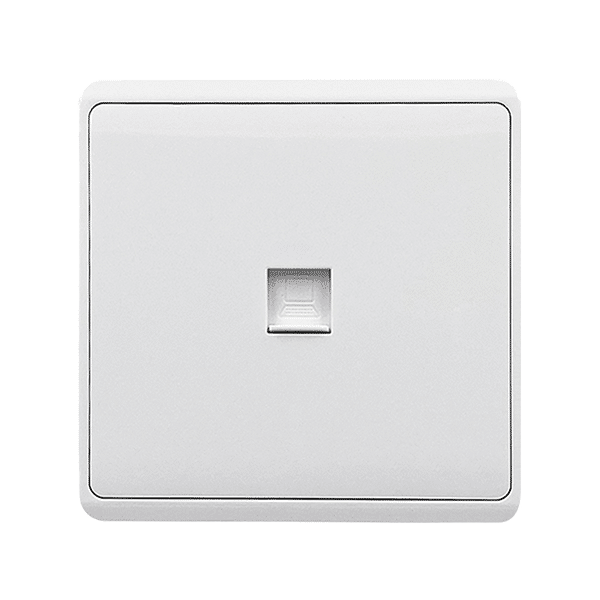 WH-362 LONDON COMPUTER RJ45 SOCKET WHITE - Image 1