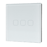 WI-FI SMART TOUCH EU 3 GANG 1 WAY SWITCH WHITE - Image 2