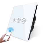 Elmark Wi-Fi Smart Touch Διακόπτης Κουρτίνας Λευκός (195011/WH) - Image 2