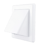 EL02-501 VENTILATION GRILLE WITH HOOD D100, WHITE - Image 2