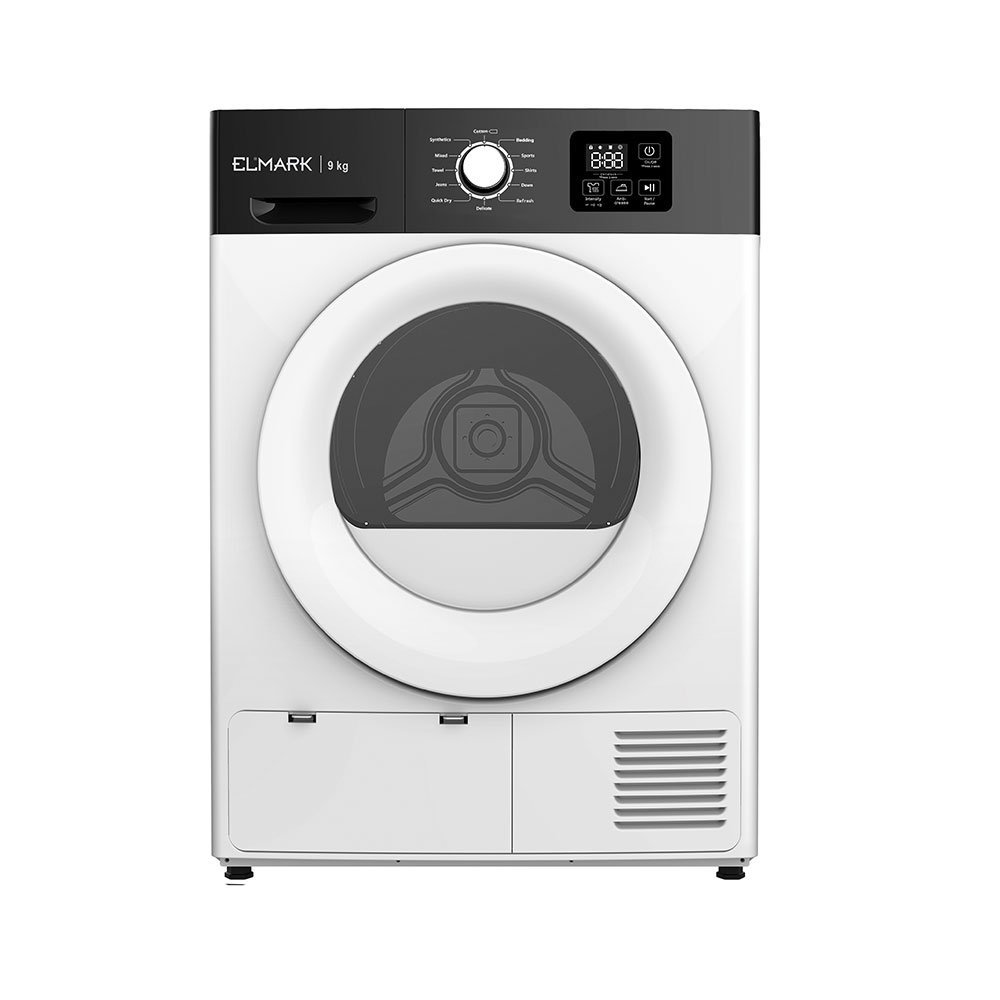 WH-64 Στεγνωτήριο Ρούχων Heat Pump EL-WL16 9kg Λευκό (Produced for ELMARK by Midea) - Image 1
