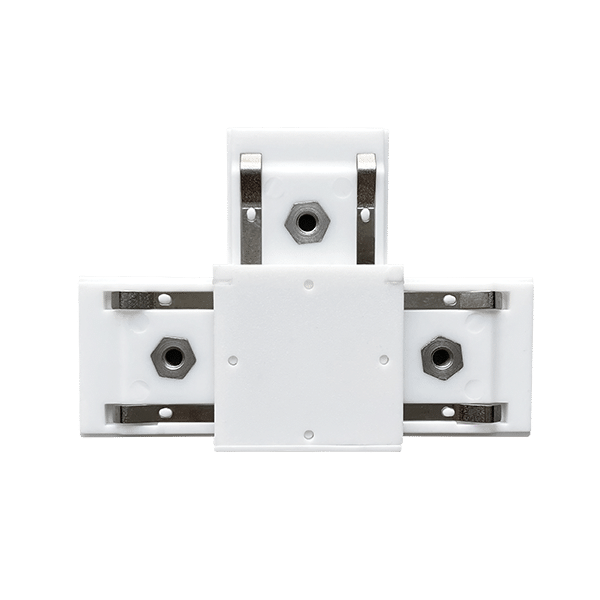 WH-652 EL-TC T-CONNECTOR FOR ULTRA SLIM MAGN. RAIL WHITE - Image 1