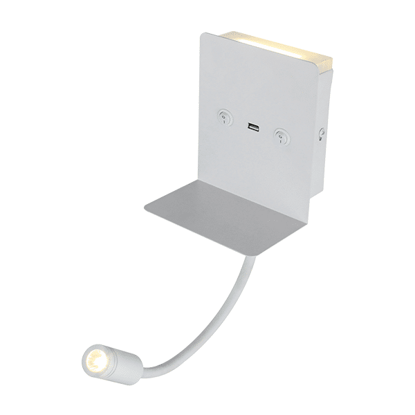 WH-845 LED ΑΠΛΙΚΑ 6W 3000K ΛΕΥΚΟ - Image 1