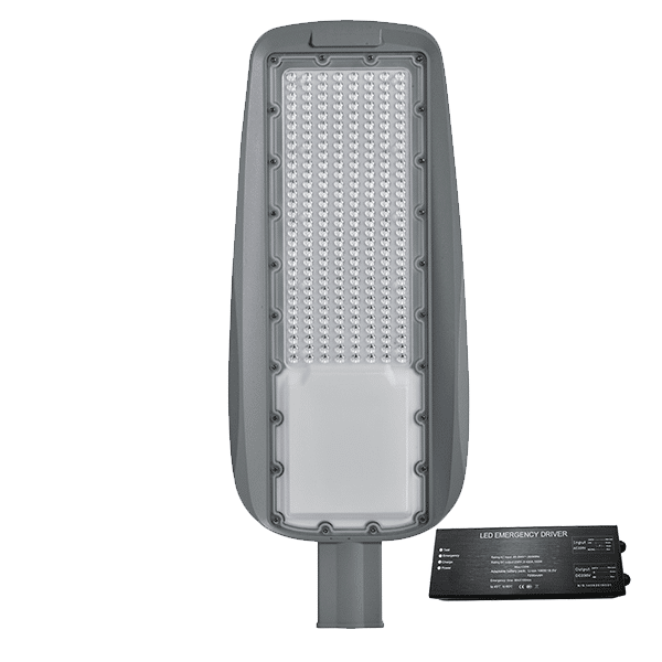 WWE-12 PRAGUE SMD LED ΦΩΤΙΣΤΙΚΟ ΔΡΟΜΟΥ 250W 3000K IP65+ ΚΙΤ ΑΣΦΑΛΕΙΑΣ - Image 1