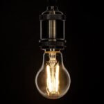 GloboStar® 99008 Λάμπα LED Filament E27 A60 Γλόμπος 10W 1000lm 2700K Dimmable Διάφανο Γυαλί - Image 2