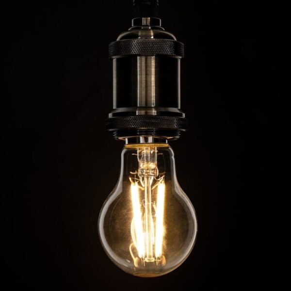 GloboStar® 99008 Λάμπα LED Filament E27 A60 Γλόμπος 10W 1000lm 2700K Dimmable Διάφανο Γυαλί - Image 2