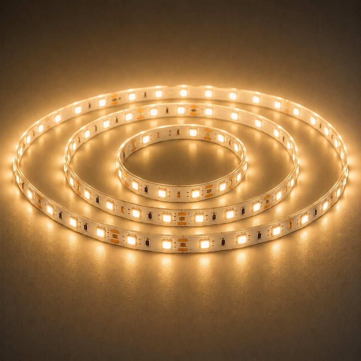 ταινια-led-5 Elmark Ταινία LED SMD5050 29W 12V DC IP65 2x60 LED/m Λευκό Θερμό – 1 Μέτρο - Image 1