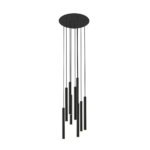 ZUMA LINE LE PENDANT LOYA 9X5W 3000K BLACK MATTE - Image 2