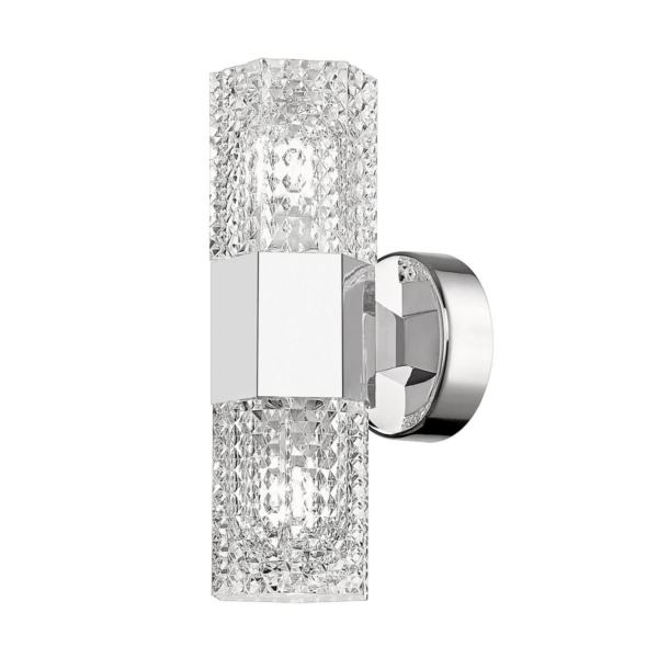 ZUMA LINE WALL LAMP ICICLE W0542-02A-F4B1 2XG9 CHR - Image 3