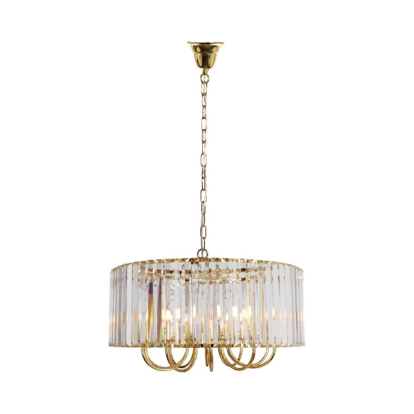 ZUMA LINE PENDANT PARIS 1906/10 10XE14 GOLD - Image 3