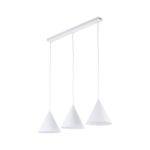 TK LIGHTING PENDANT CONO 10011 3XE27 WHITE - Image 2