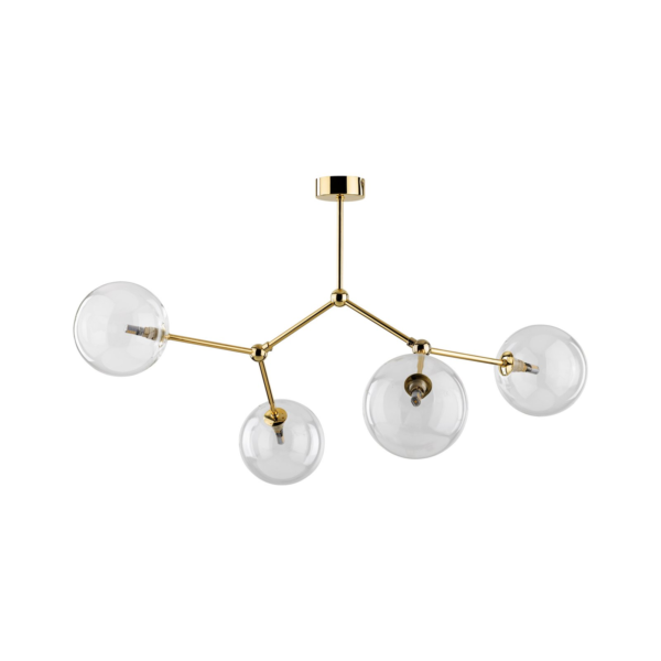 TK LIGHTING CEILING LAMP FAIRY 10070 4XG9 GOLD - Image 4