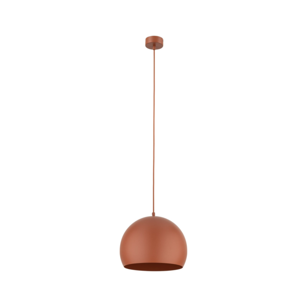 TK LIGHTING PENDANT ZOE 10175 1XE27 TILE RED - Image 2