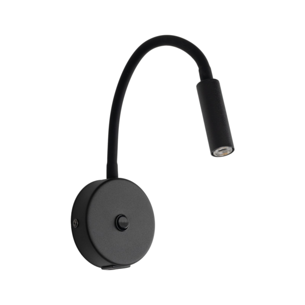 TK LIGHTING WALL LAMP+USB LAGOS 10200 1XG9 BLACK - Image 3