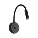 TK LIGHTING WALL LAMP+USB LAGOS 10200 1XG9 BLACK - Image 2