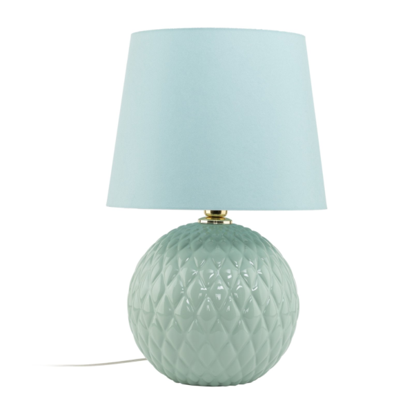 TK LIGHTING TABLE LAMP SANTANA 5903 1XE27 BLUE - Image 3