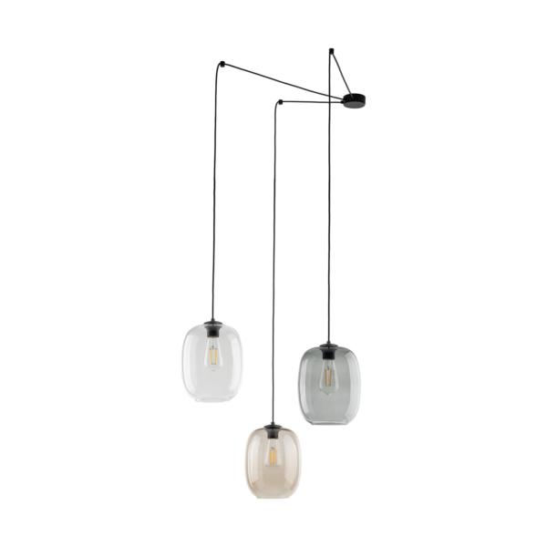 TK LIGHTING PENDANT ELIO 5972 3XE27 BLACK - Image 2