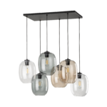 TK LIGHTING CHANDELIER ELIO 5974 6XE27 BLACK - Image 2
