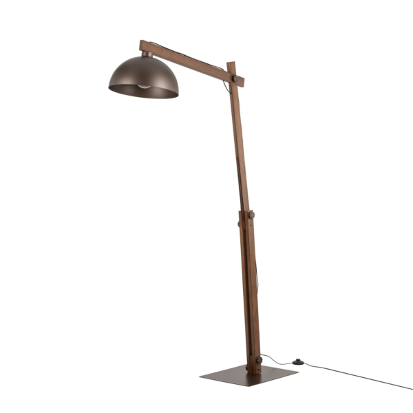 TK LIGHTING FLOOR LAMP OSLO 6319 1XE27 BROWN - Image 3