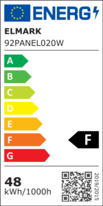 LED ΠΑΝΕΛ 48W 4000K 595x595mm ΜΕ ΛΕΥΚΟ ΠΛΑΙΣΙΟ - Image 4