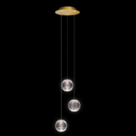DIAMOND LED PENDANT 12W 3000K, GOLD - Image 2